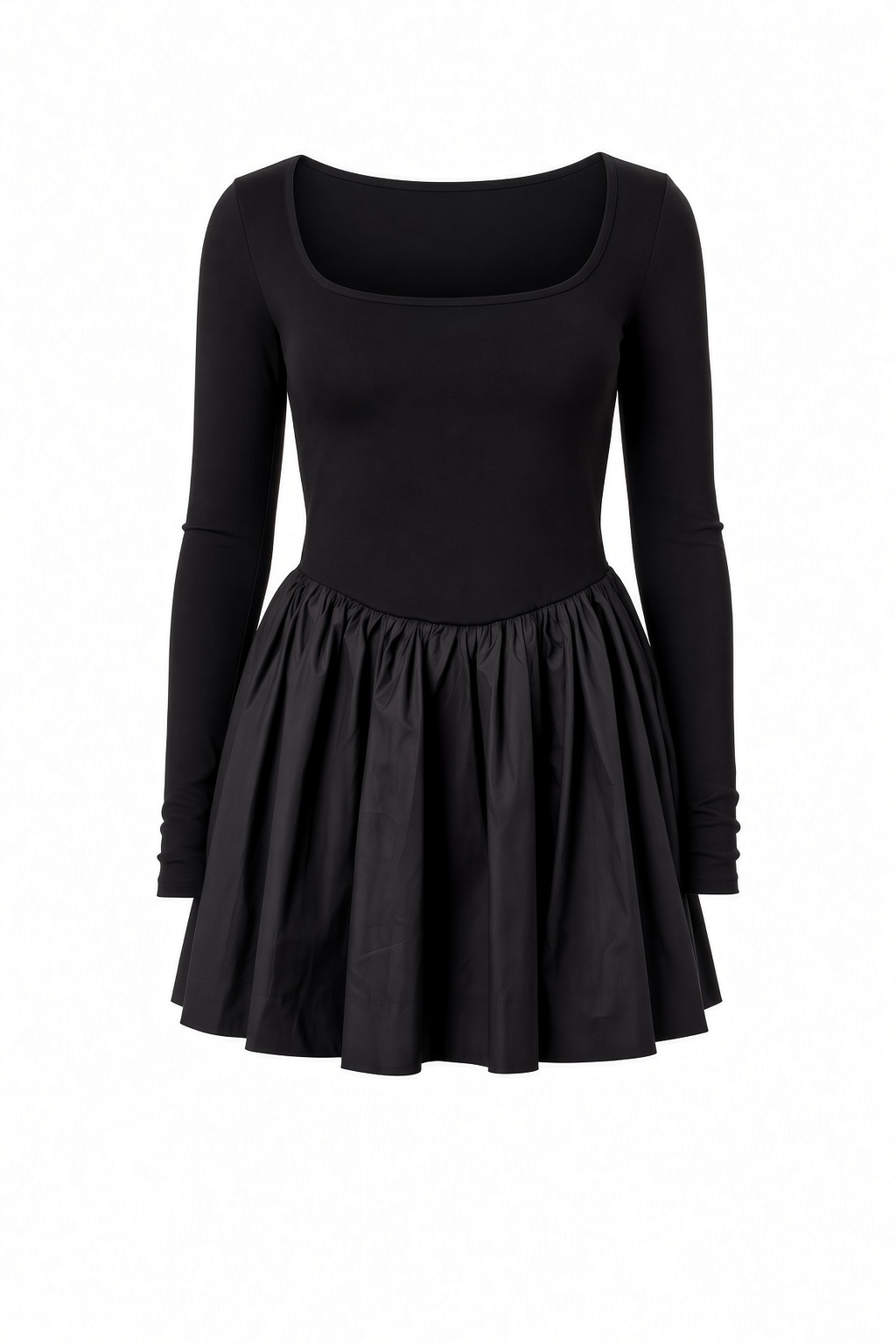 Daily Wear Long Sleeve Mini Dress