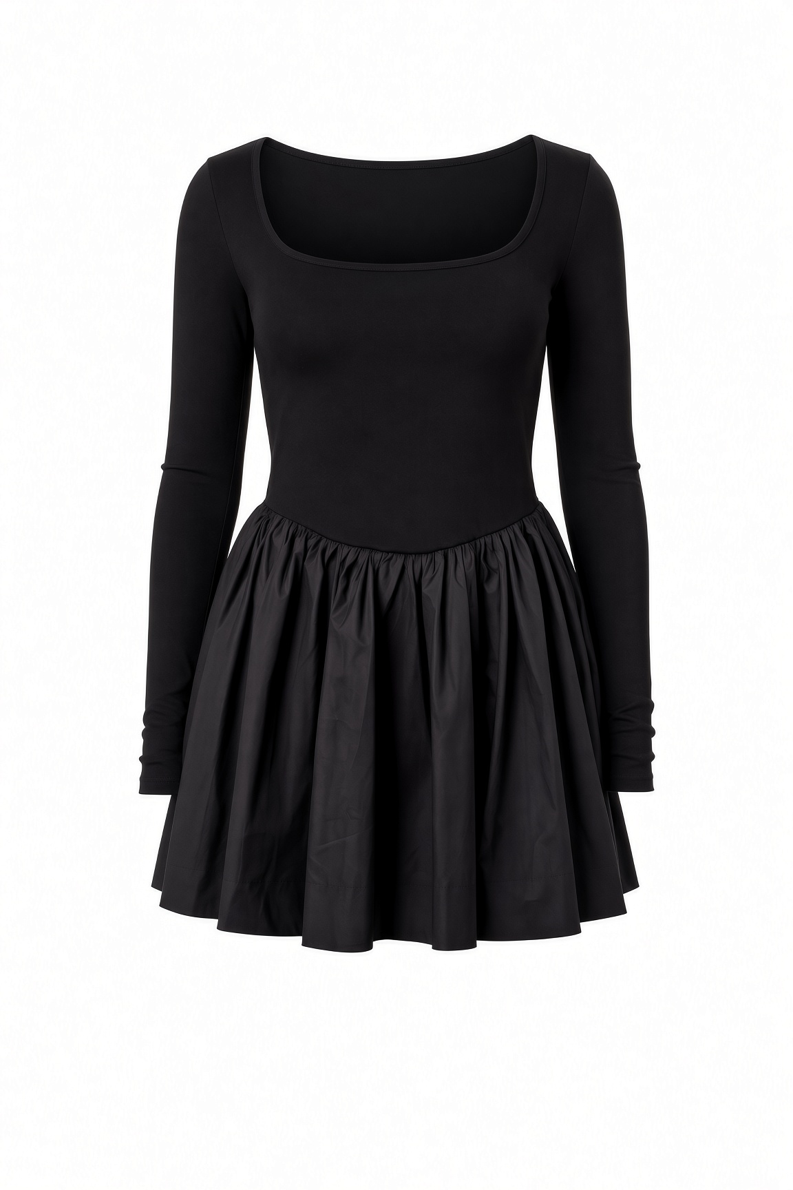 Daily Wear Long Sleeve Mini Dress