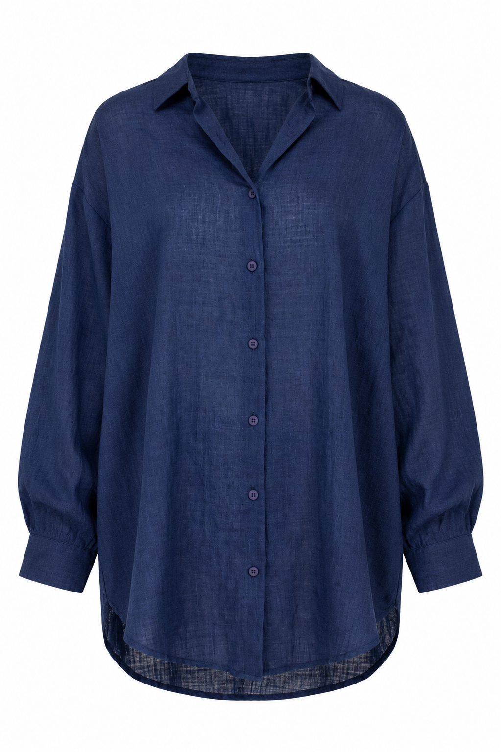 Allison Oversized Button-Up Blouse