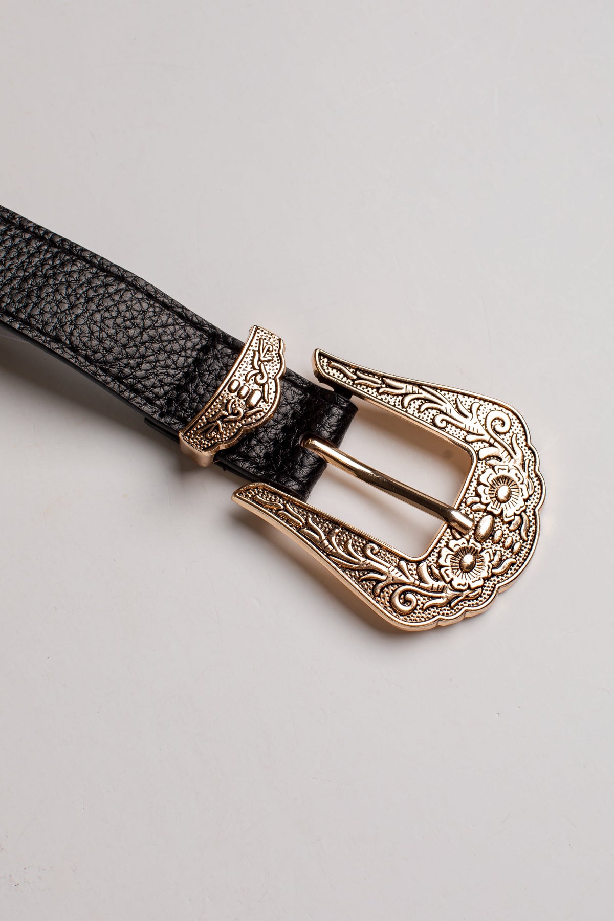 Backstage Pass Black Western Belt