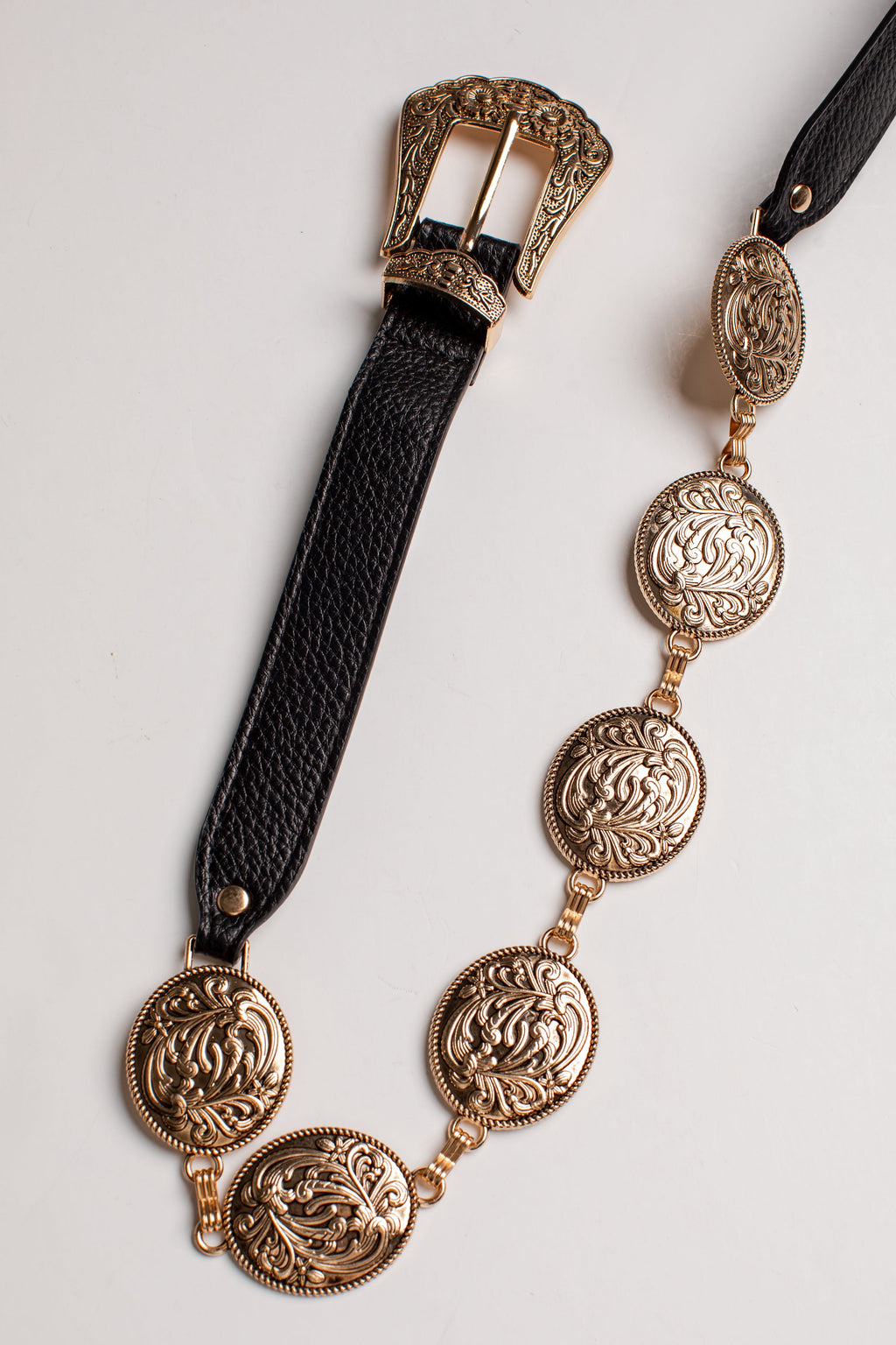 Backstage Pass Black Western Belt