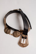 Backstage Pass Black Western Belt