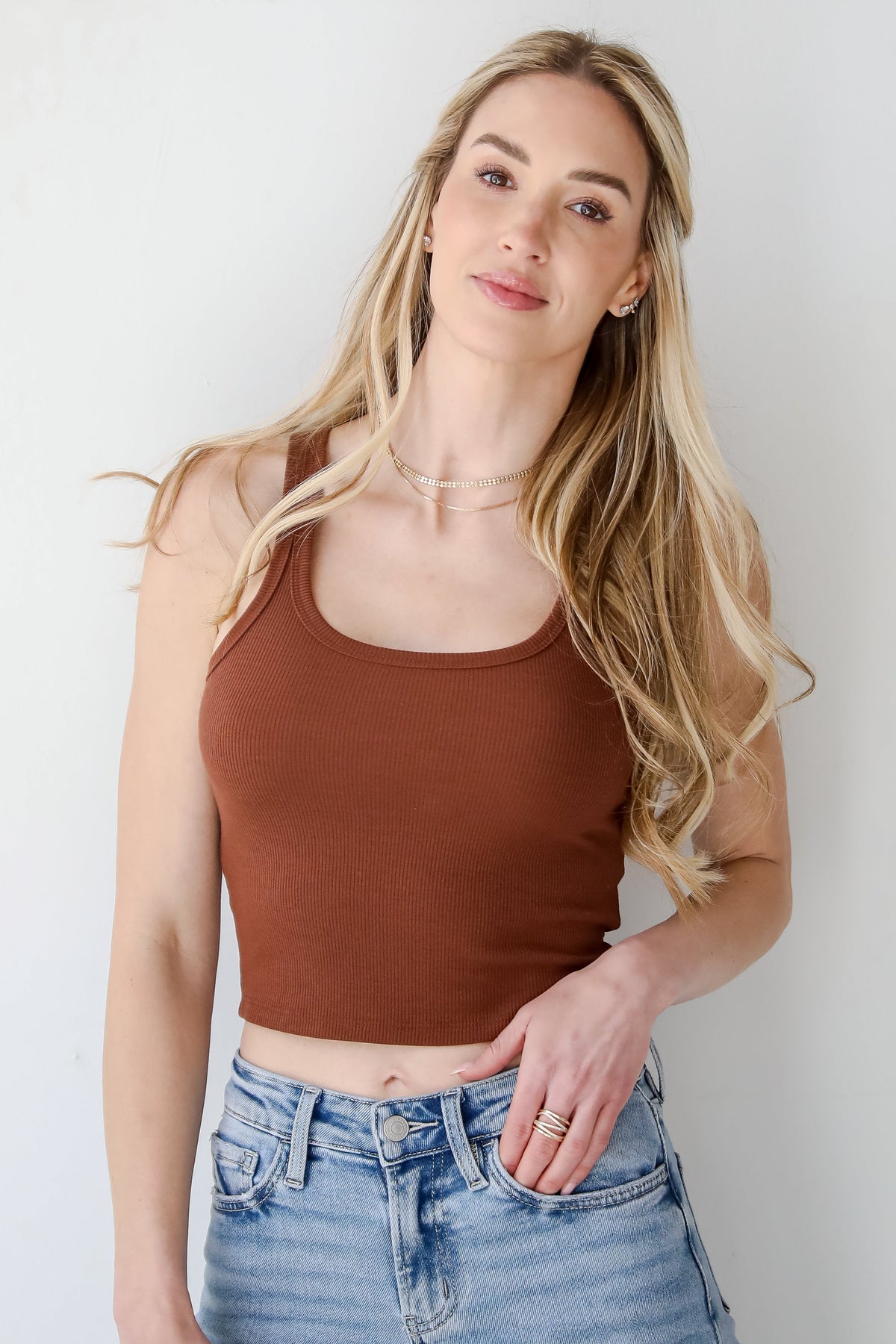 Cassidy Everyday Scoop Neck Tank - DU DEAL