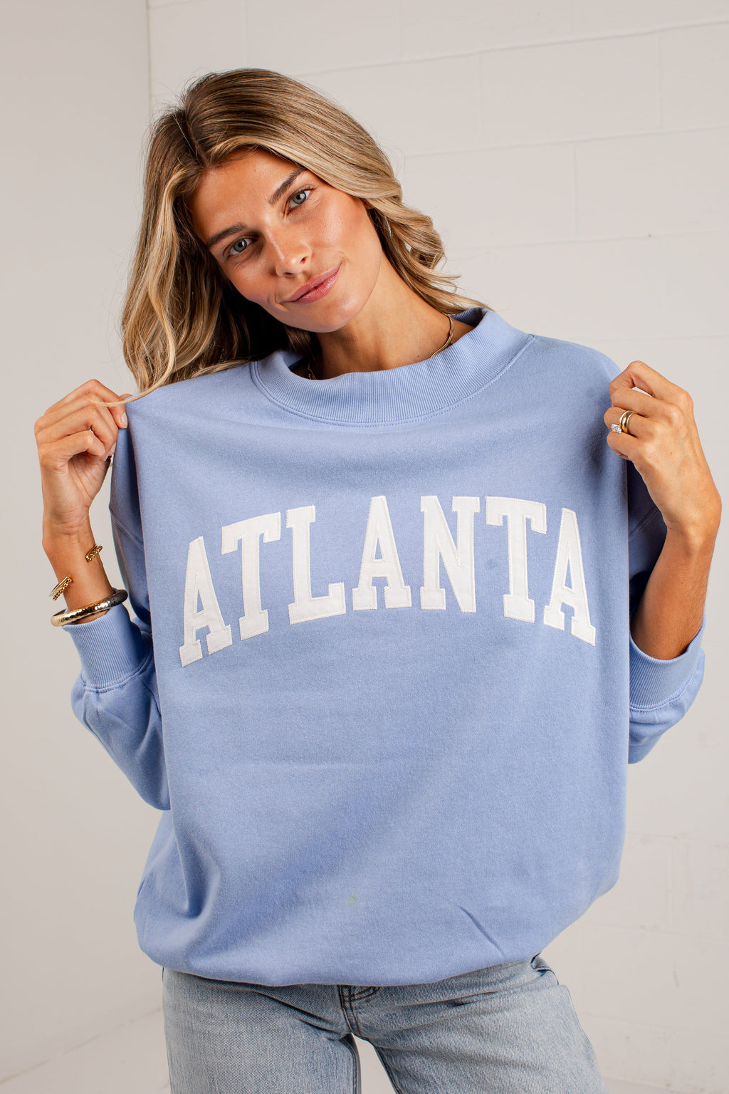 Atlanta Mock Neck Pullover