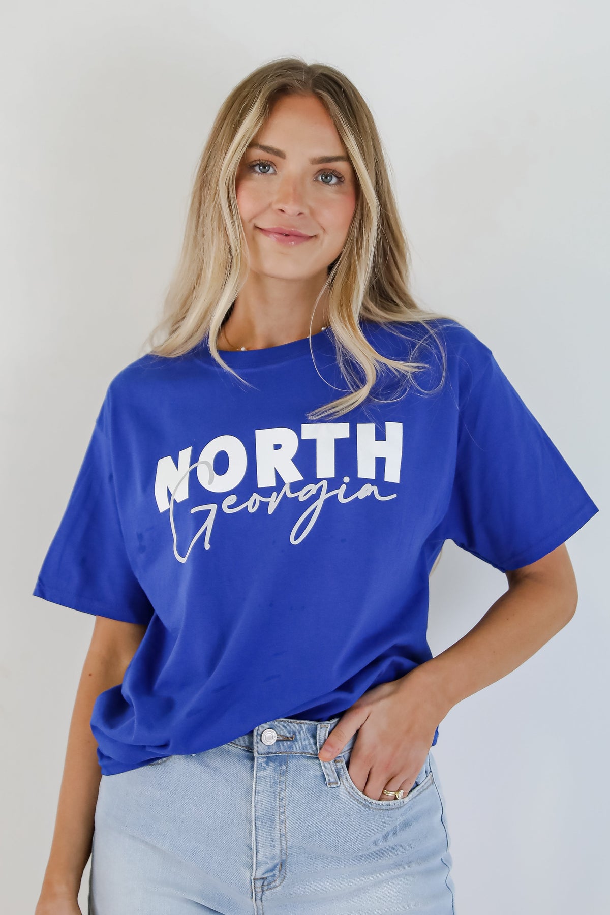 Blue North Georgia Tee