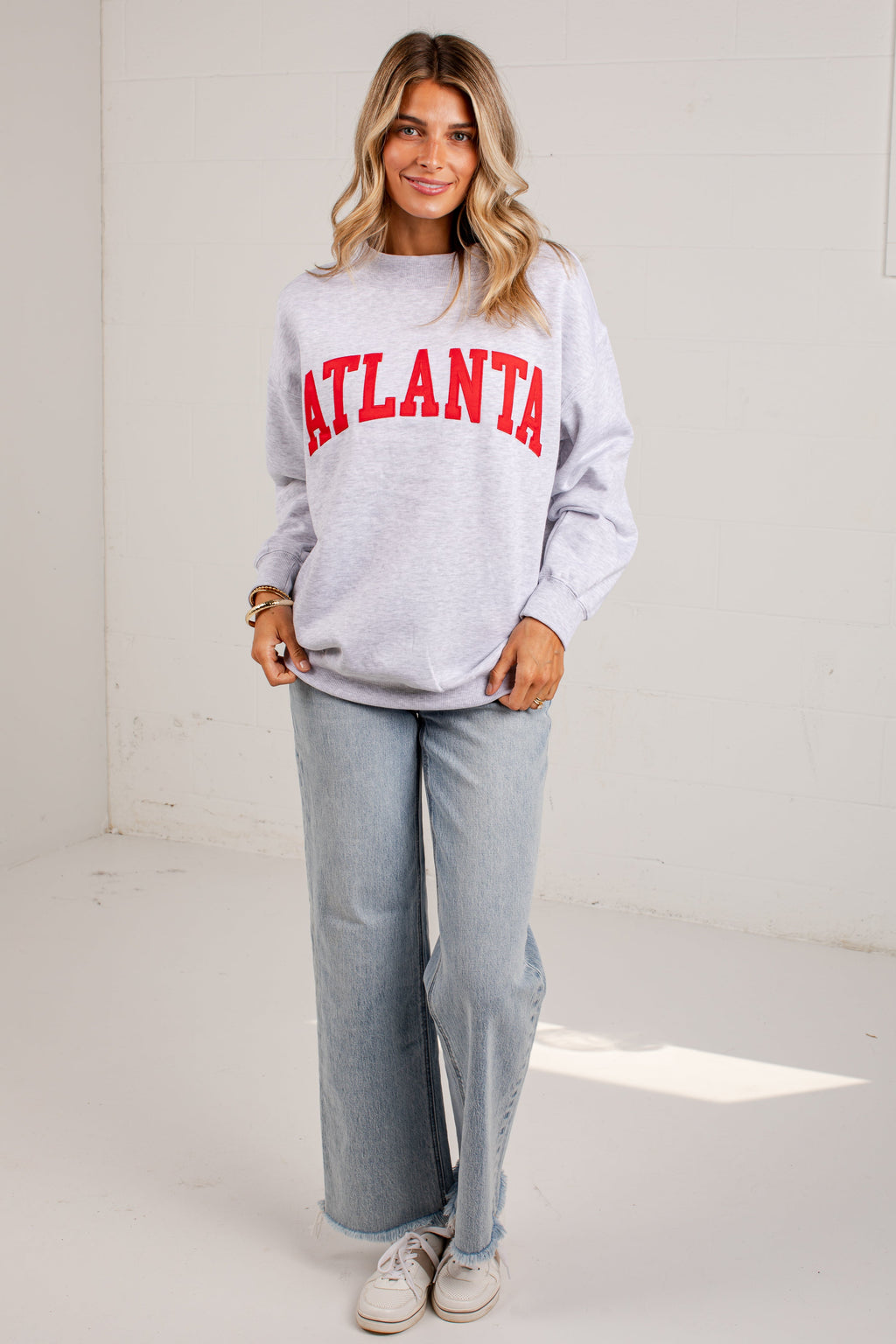 Atlanta Mock Neck Pullover