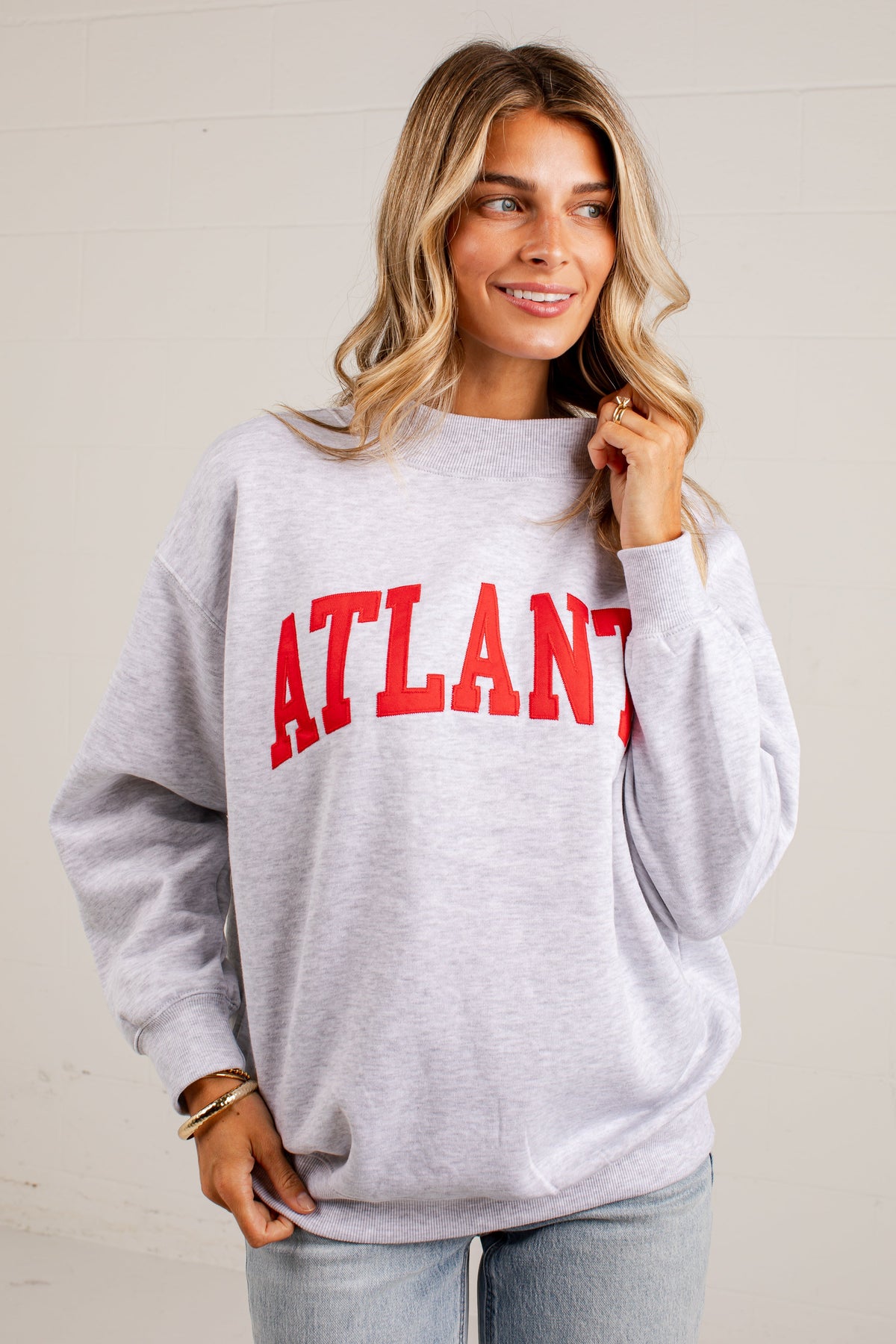 Atlanta Mock Neck Pullover