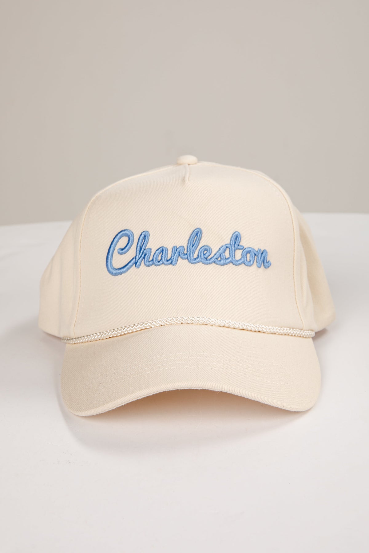 Charleston Script Embroidered Hat