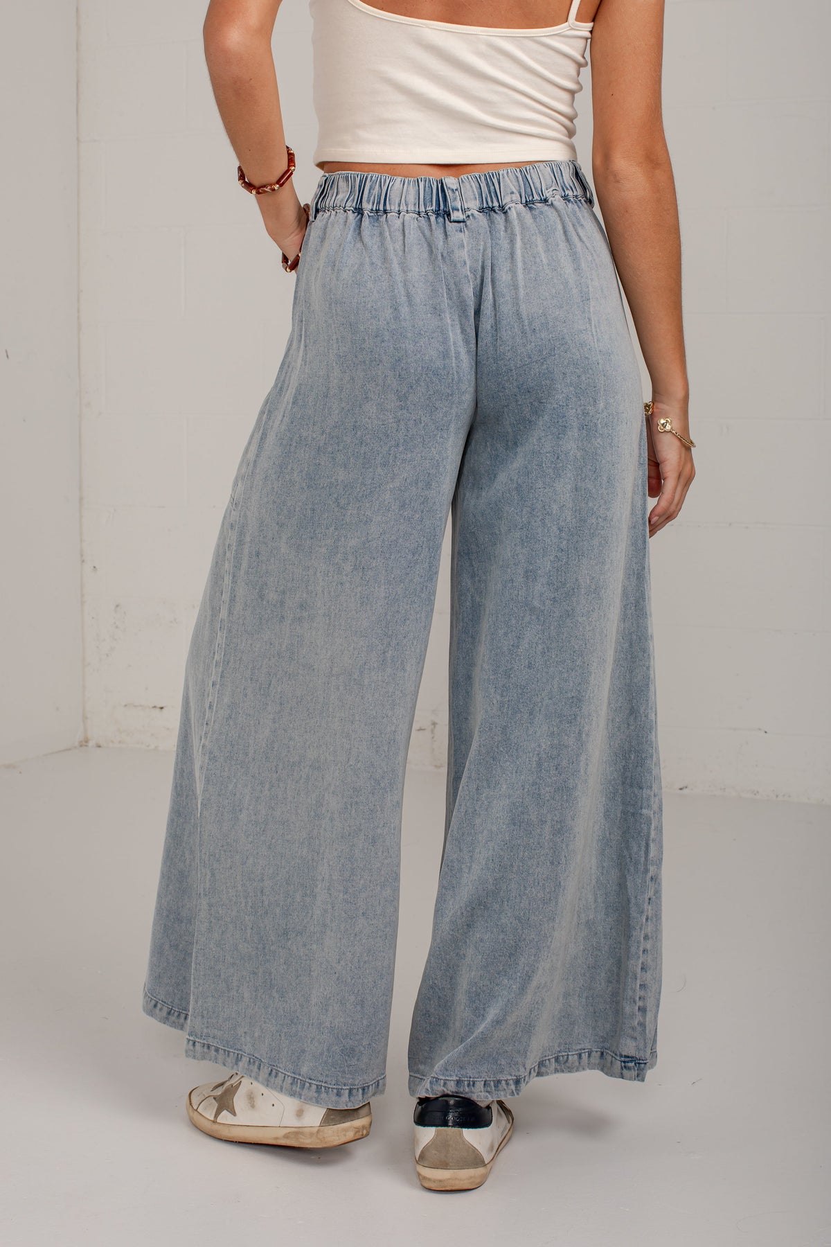 Chic Vision Denim Wide Leg Pants