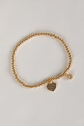 Bella Gold Beaded Chain Bracelet