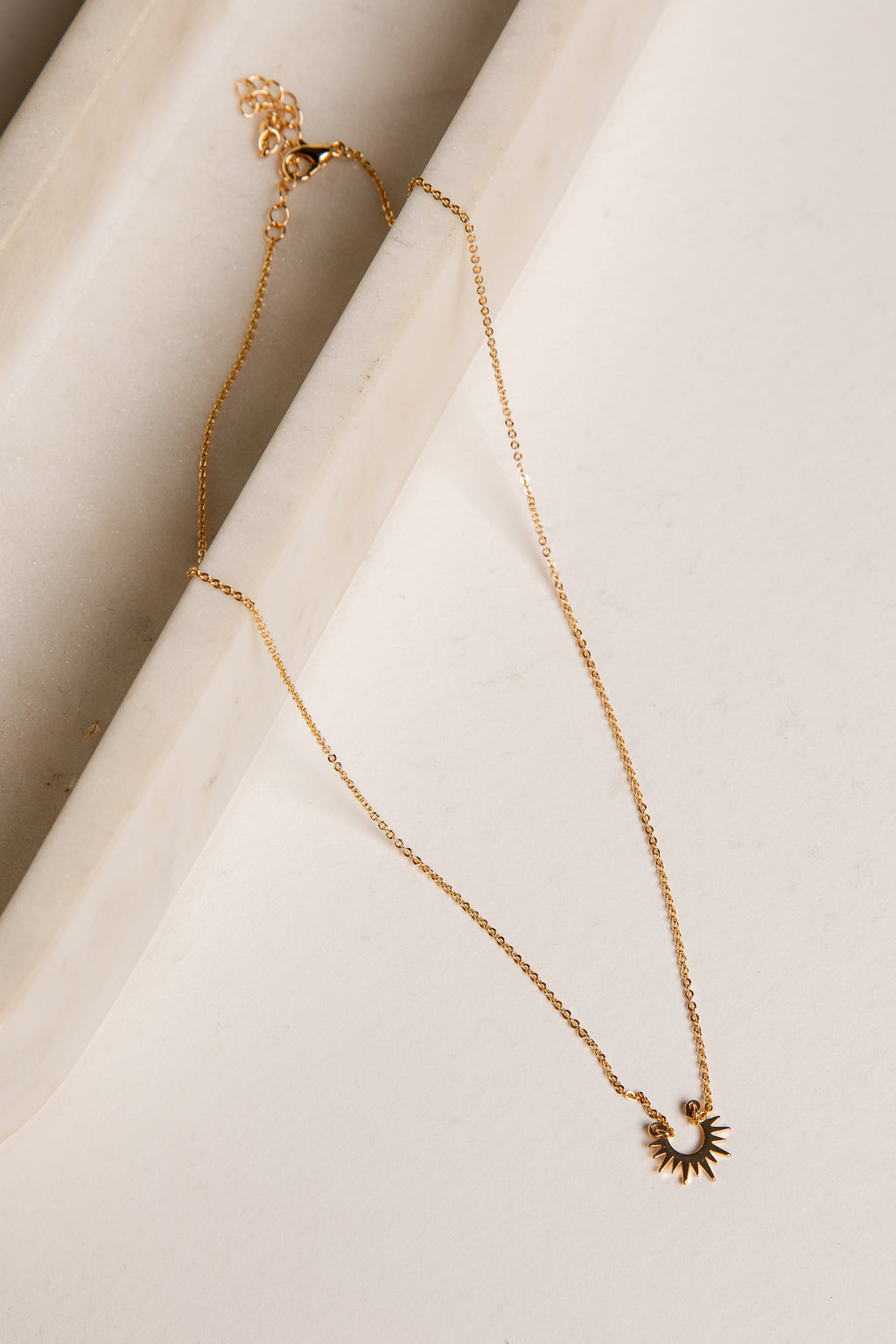 Caroline Gold Chain Necklace