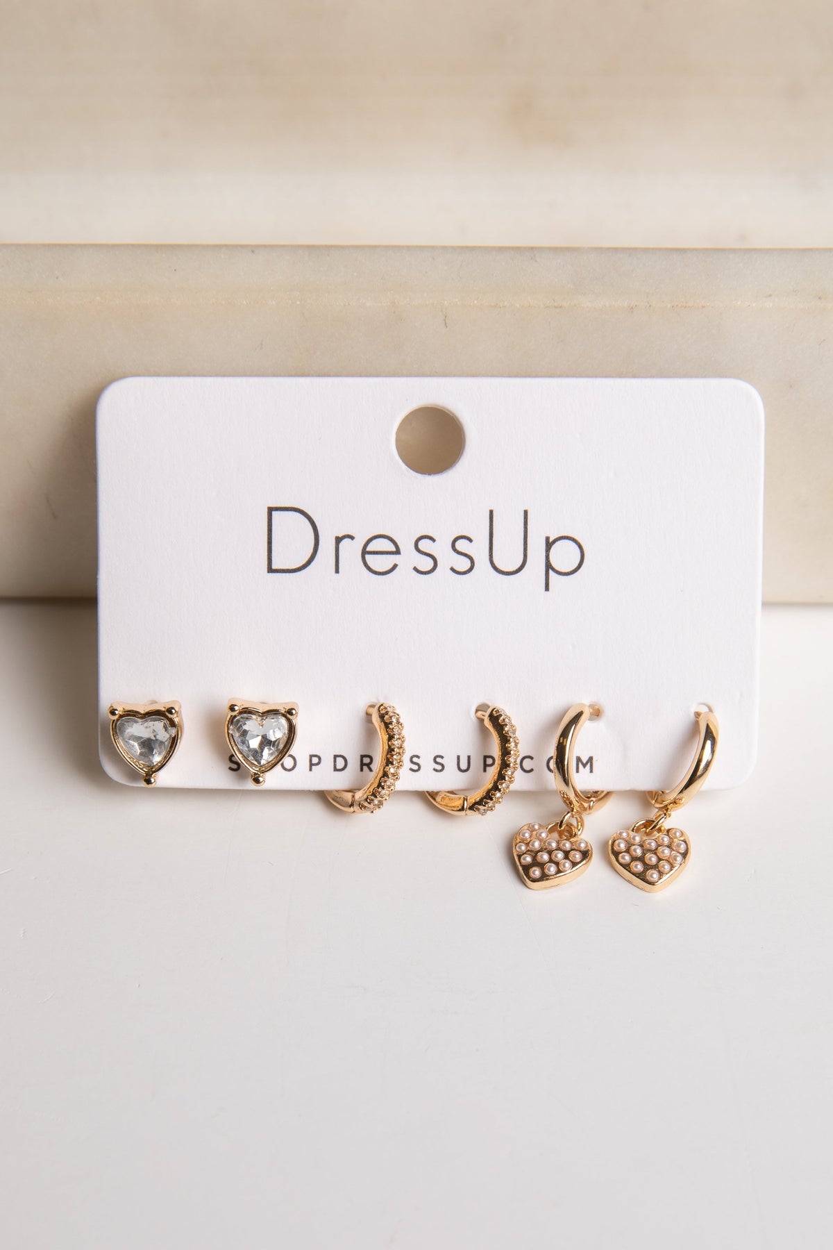Allie Gold Earring Set