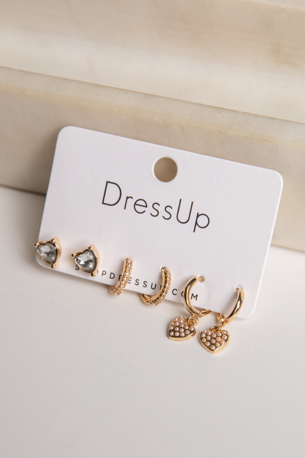Allie Gold Earring Set