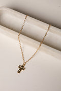 Bree Cross Charm Necklace