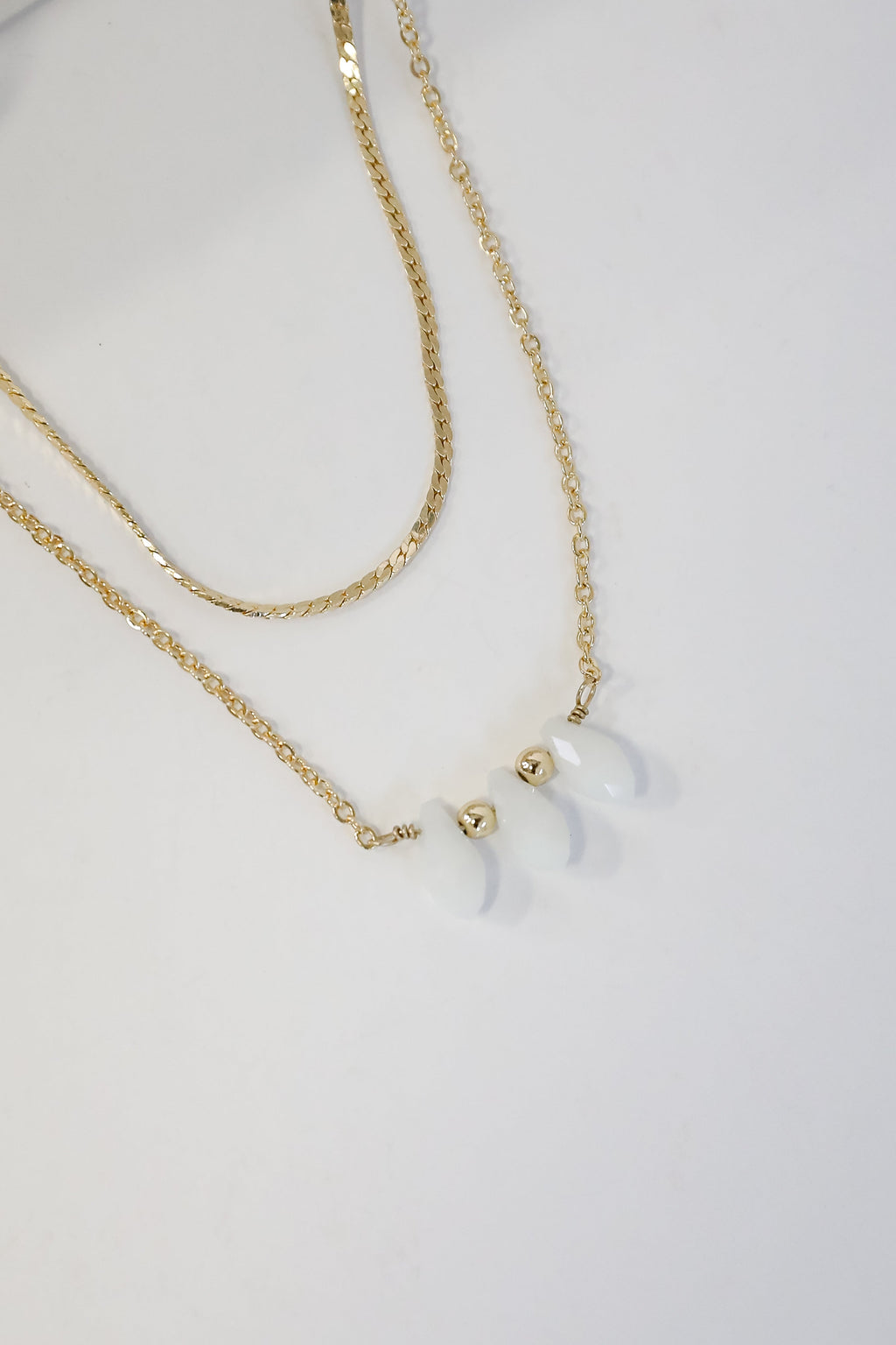 Annabelle Gold Layered Chain Necklace