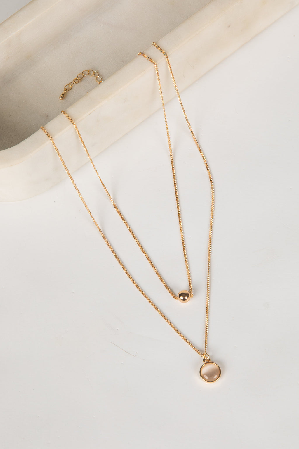 Anna Gold Layered Chain Necklace