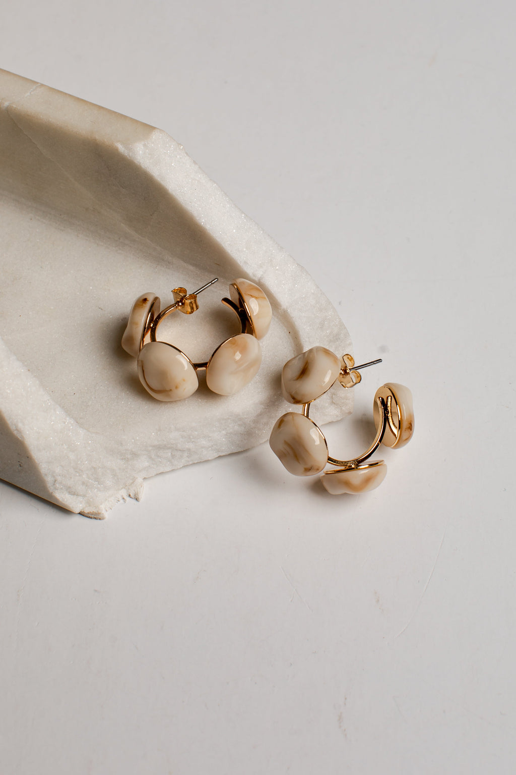 Brynlee Beaded Hoop Earrings