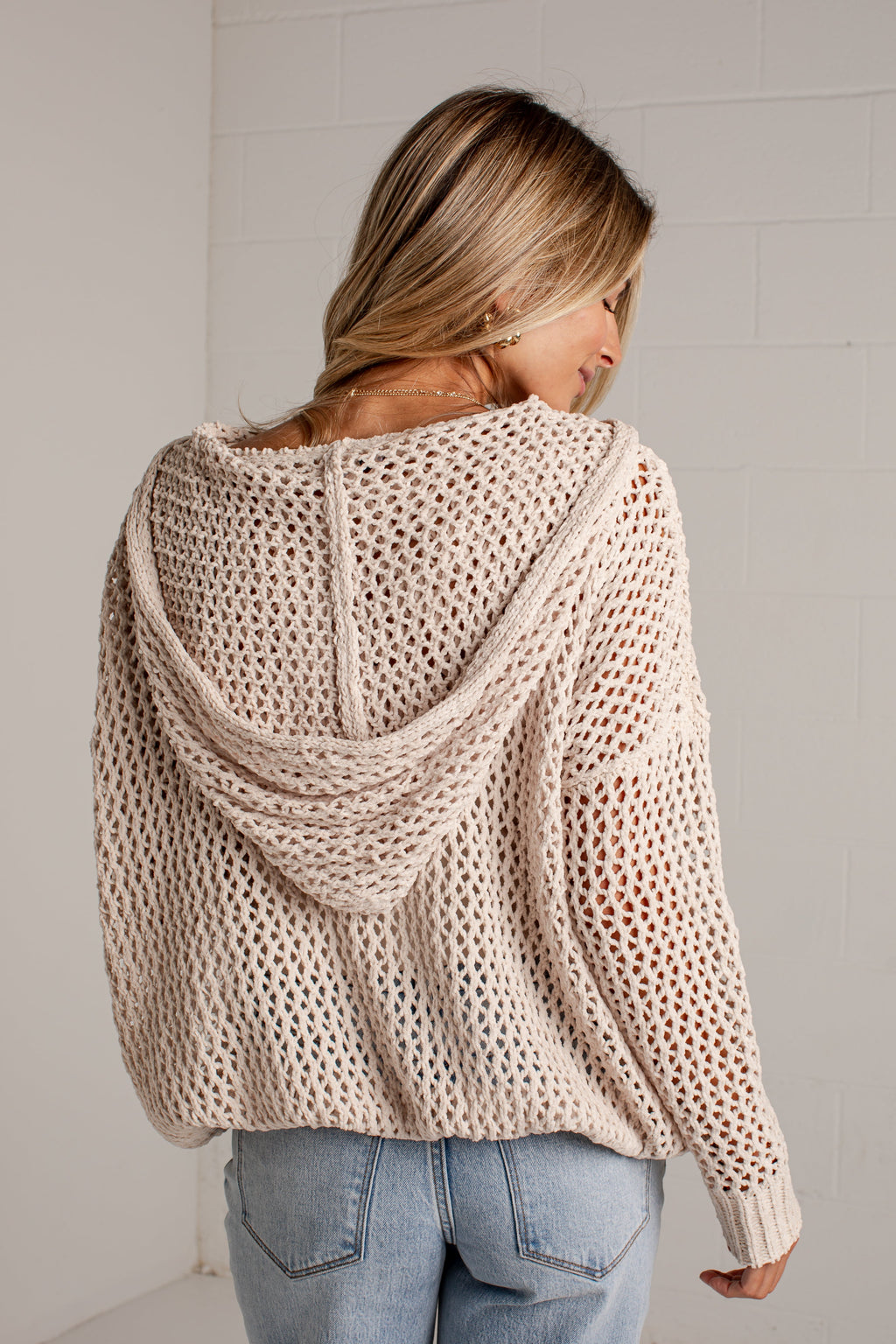 Autumn Air Open Knit Sweater