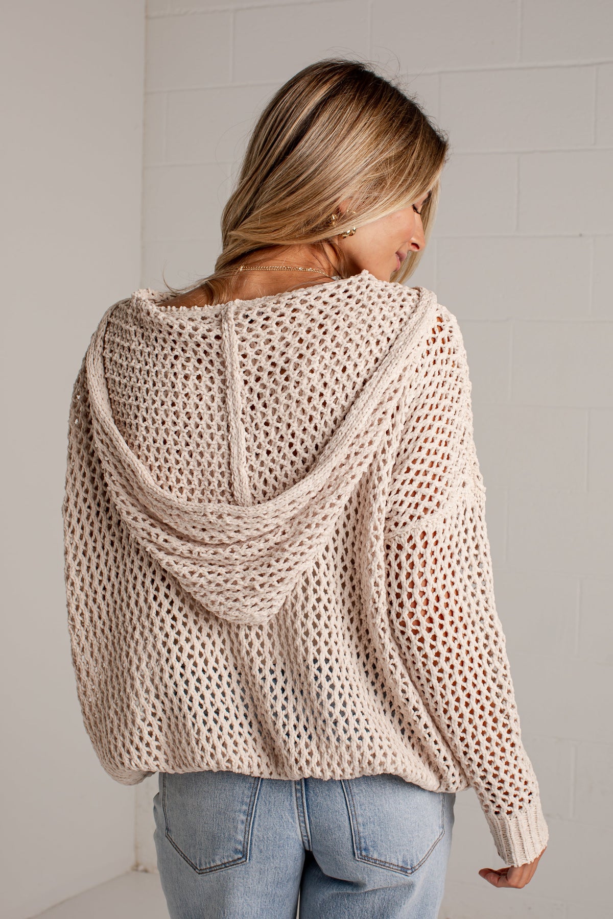 Autumn Air Open Knit Sweater