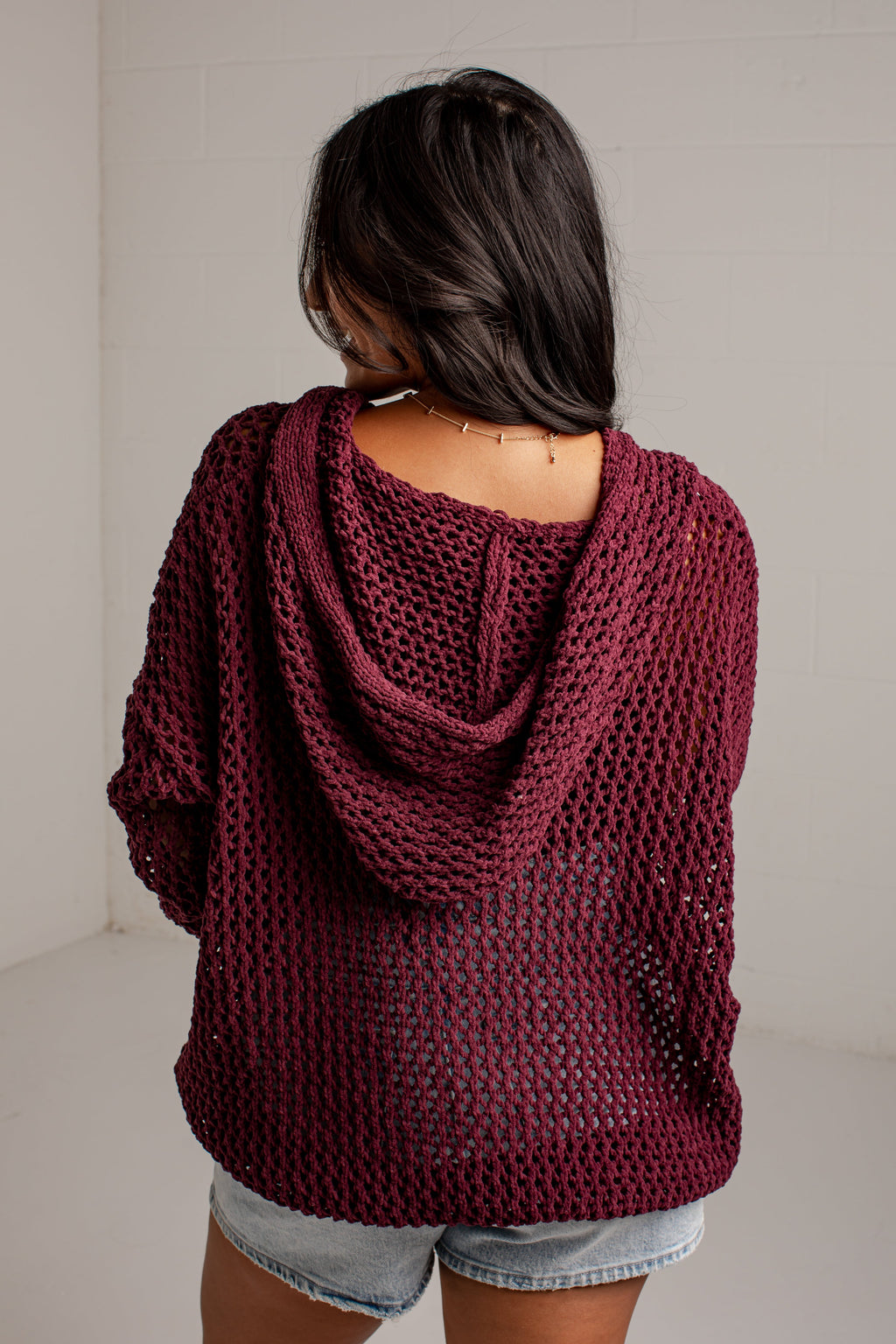 Autumn Air Open Knit Sweater