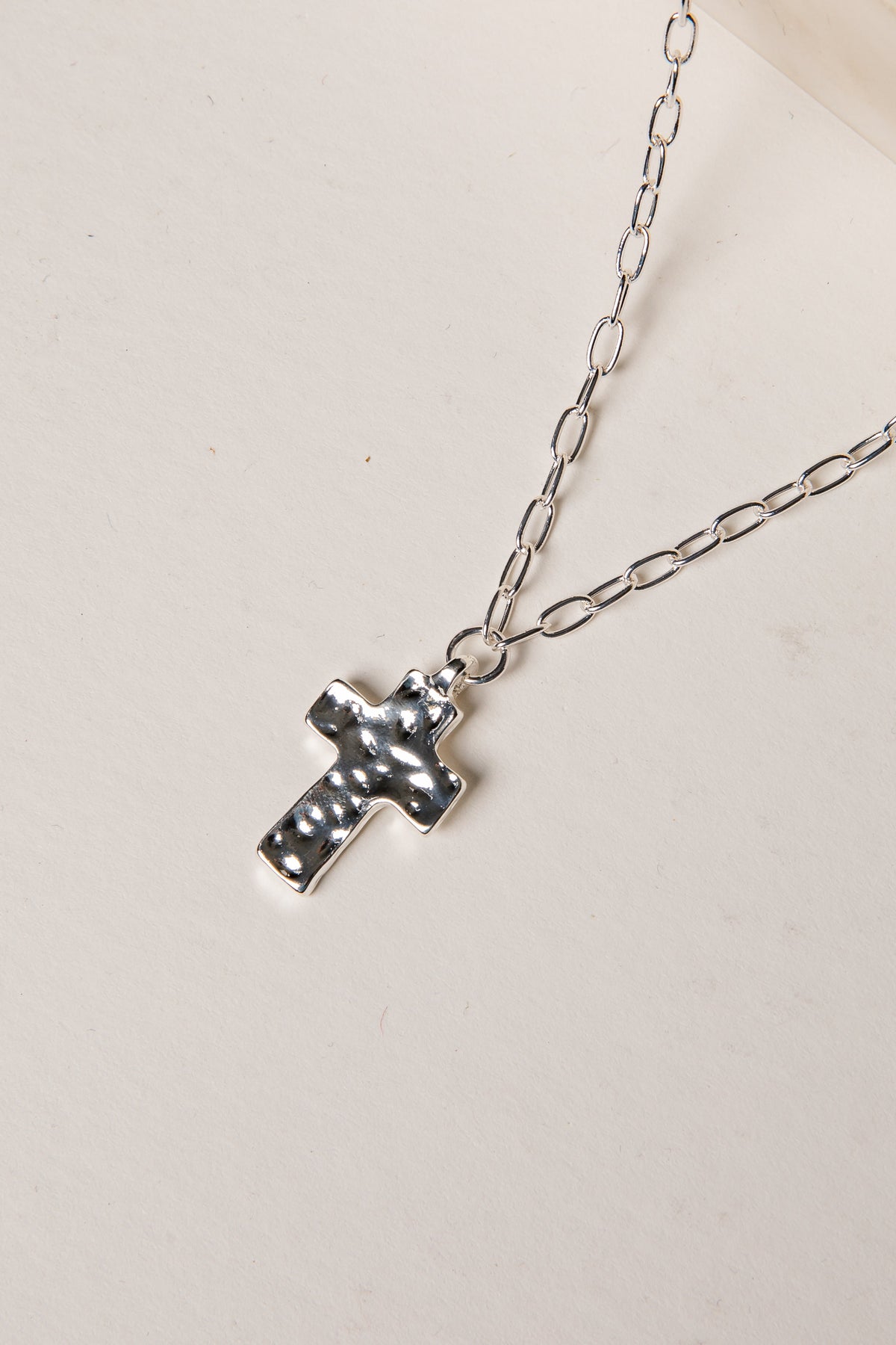 Bree Cross Charm Necklace