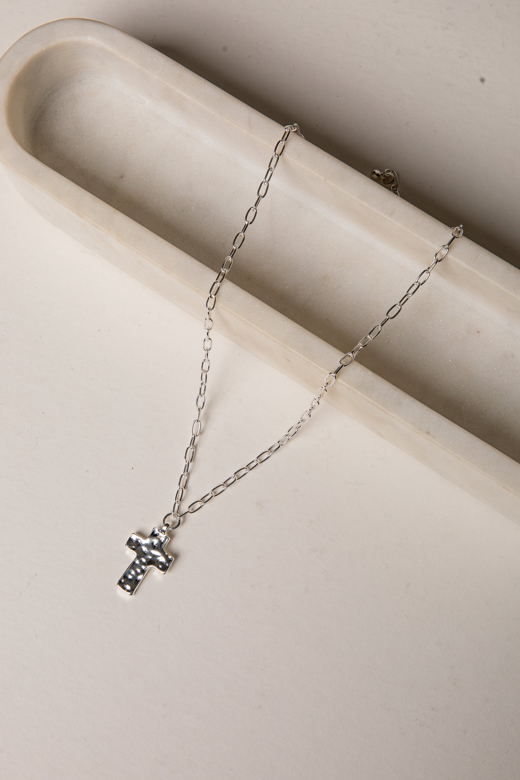 Bree Cross Charm Necklace