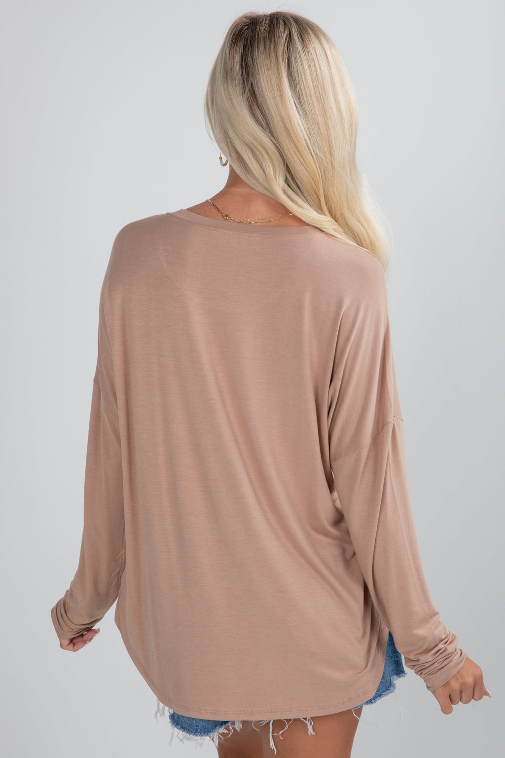 Brittany Everyday Oversized Top - DU DEAL