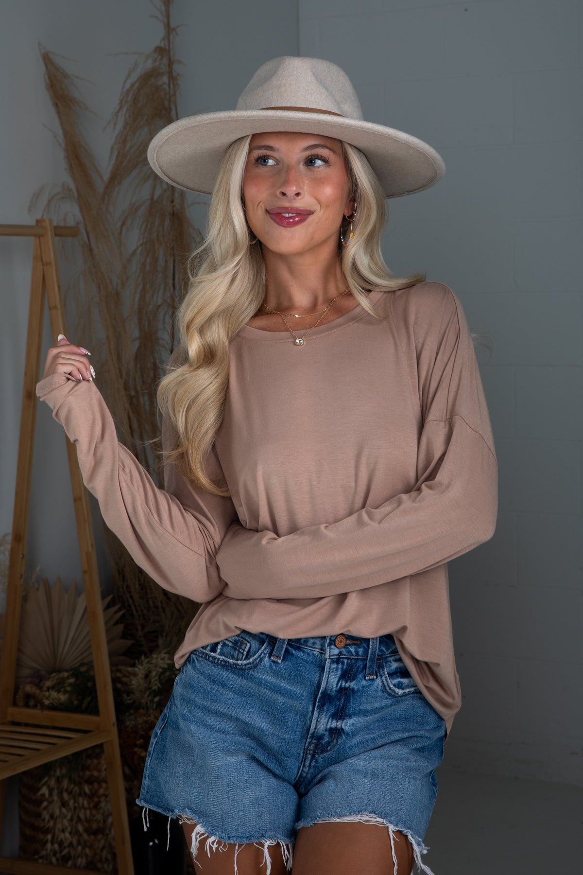 Brittany Everyday Oversized Top - DU DEAL