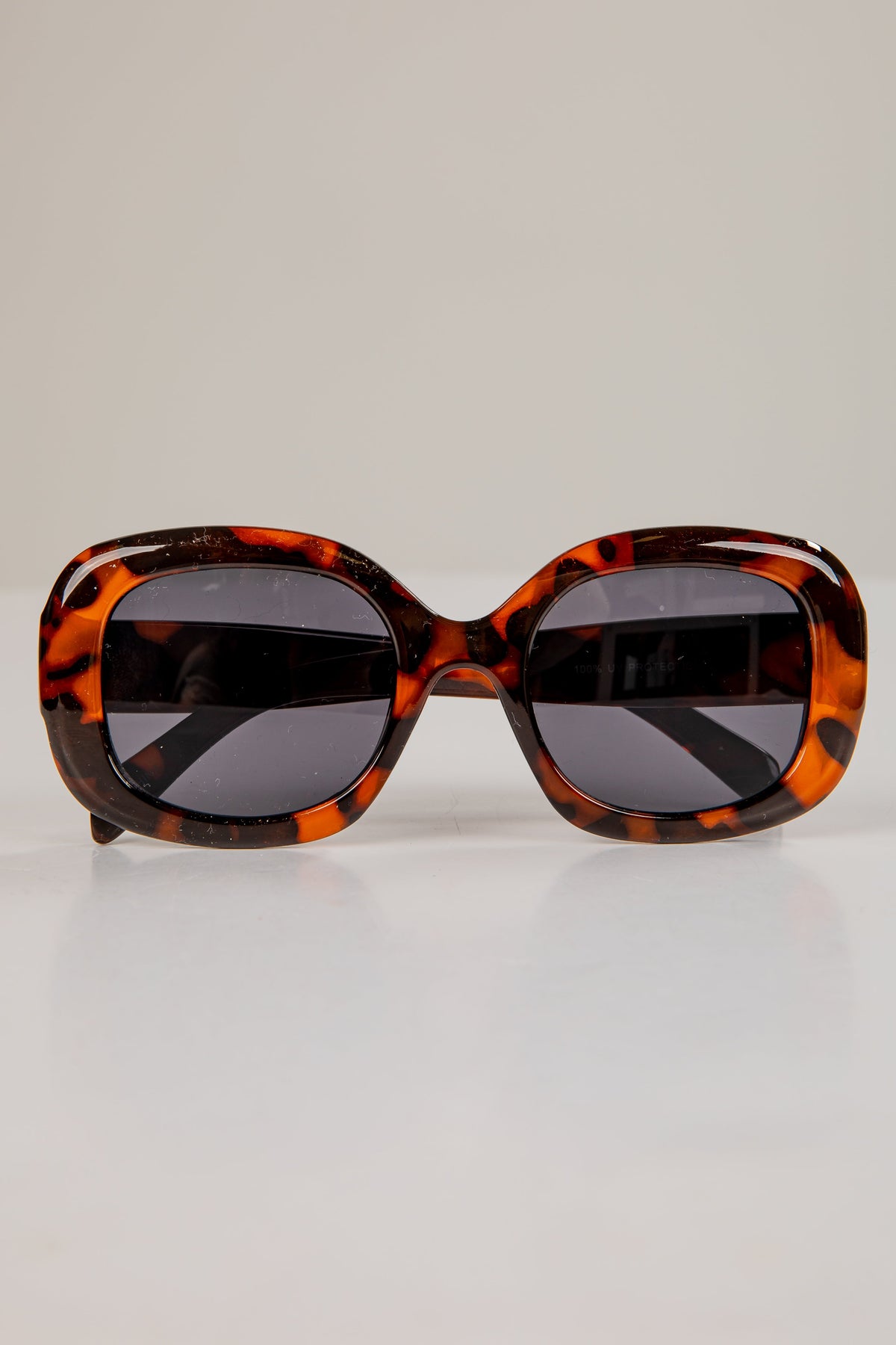 Anywhere And Everywhere Tortoise Oversized Sunglasses