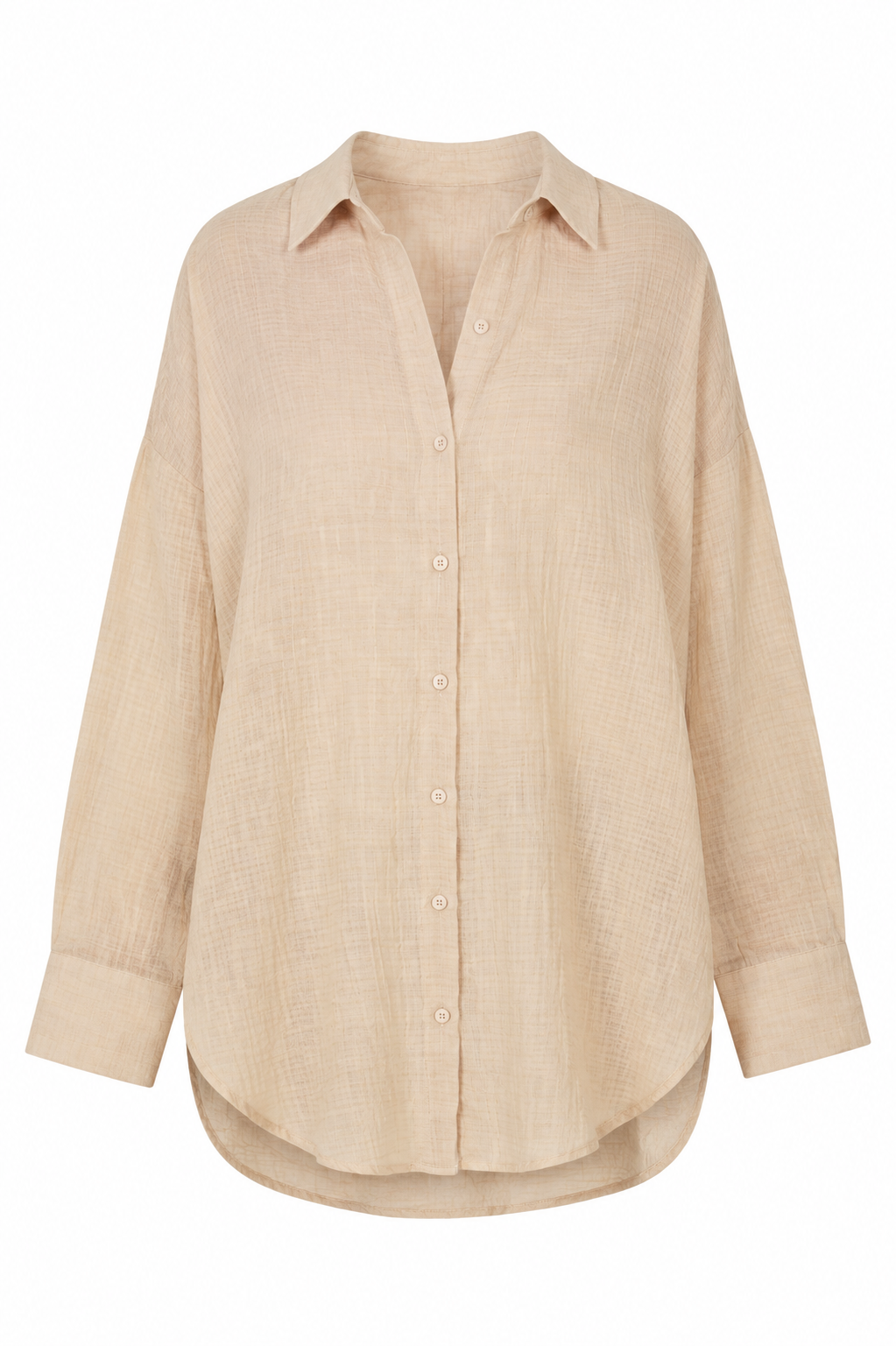 Allison Oversized Button-Up Blouse