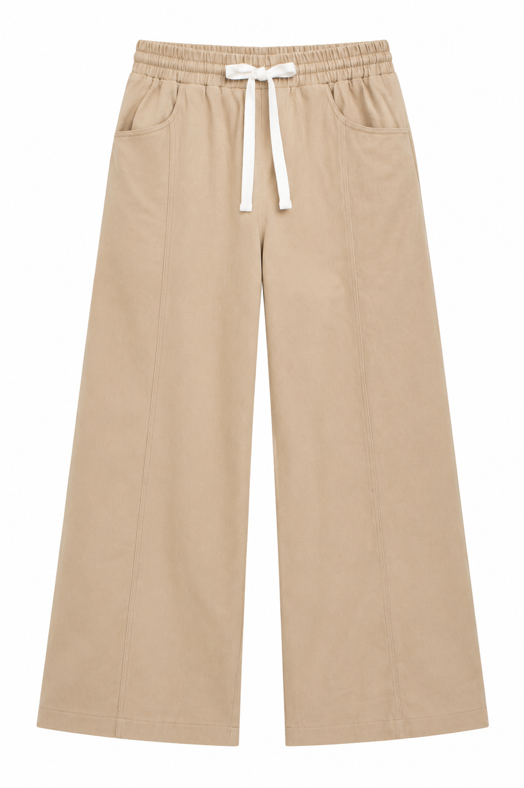 Autumn Taupe High Rise Wide Leg Pants